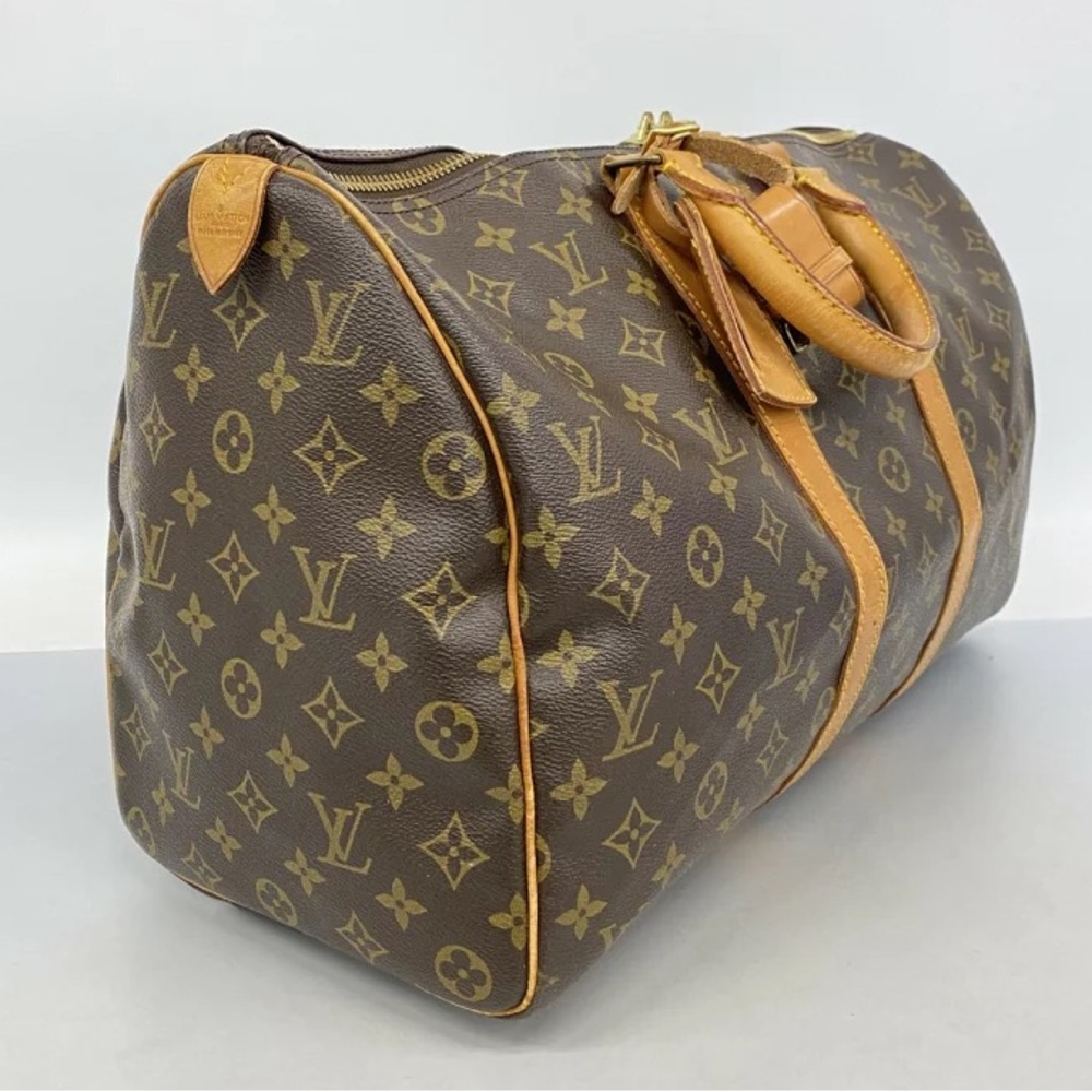 Authentic Louis Vuitton keepall 45 monogram travel unisex duffle bag - Picture 2 of 15